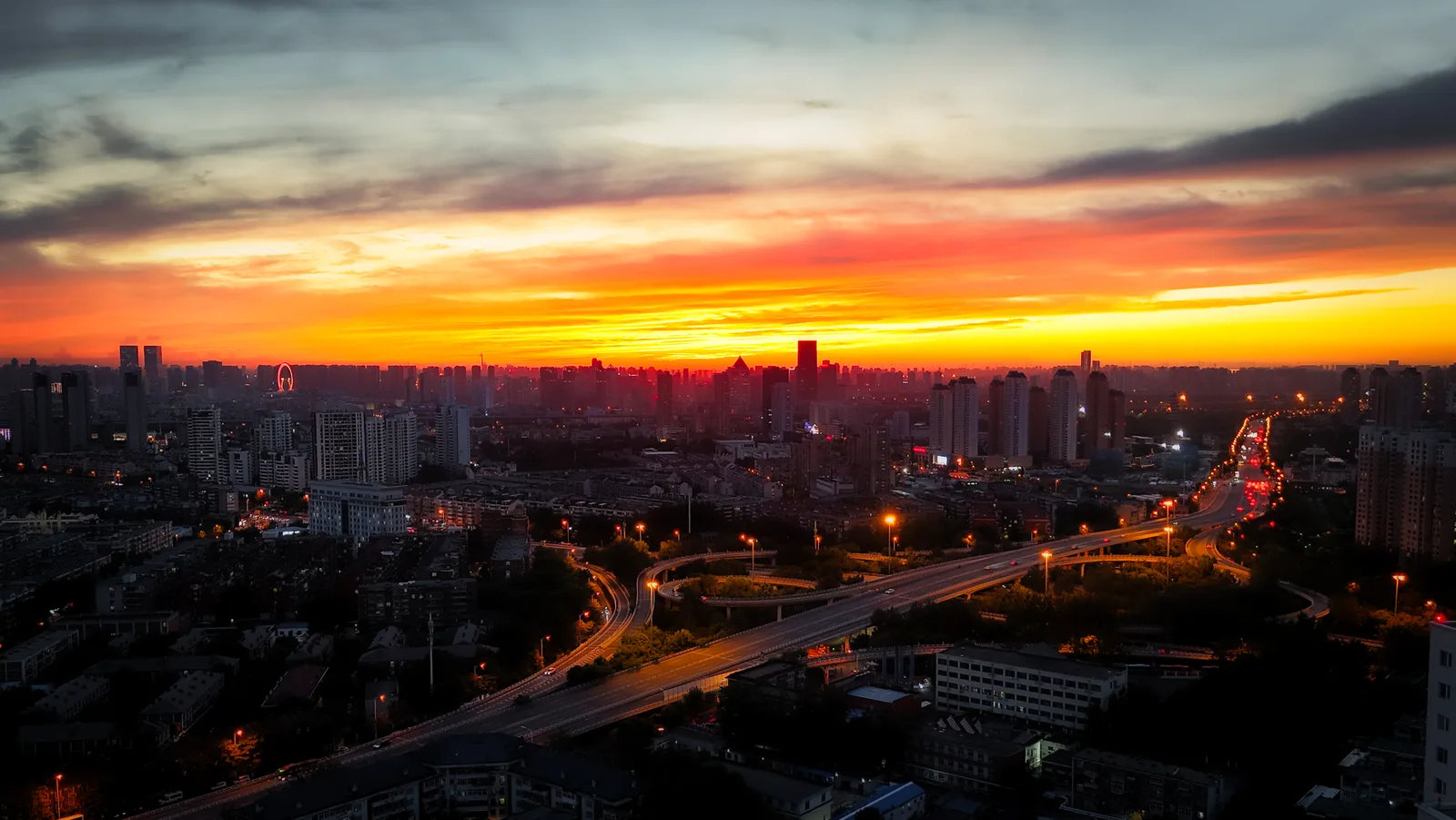 航拍津城 图 1